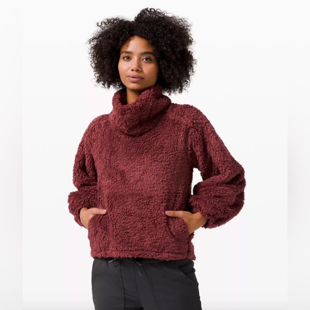 Lululemon XS/S Warm Restore Sherpa Pullover
